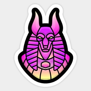 Anubis Character Design Sticker